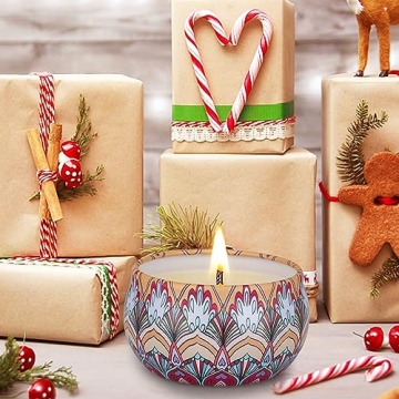 Elegant 12 Pack Scented Candles Gift Set for Women