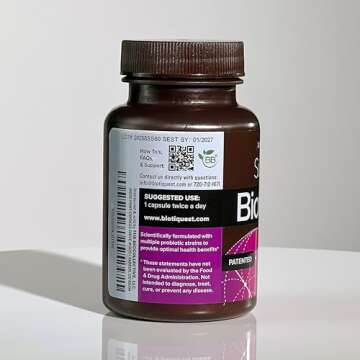 BiotiQuest Sugar Shift Probiotics - 22 Billion CFU, Gluten-Free