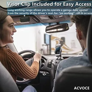 Universal Garage Door Opener Remote - Works with Most Brands