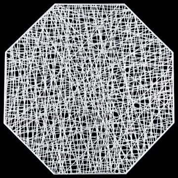 U'Artlines Octagonal Placemats for Stylish Dining