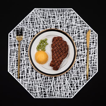 U'Artlines Octagonal Placemats for Stylish Dining