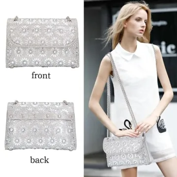 Stylish Rhinestone Evening Crossbody Bags for Women