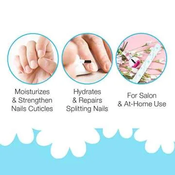 Flowery Rose Scented Cuticle Oil for Healthy Nails