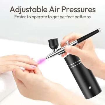 Portable Airbrush Kit with Compressor for All Artistry Needs