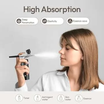 Portable Airbrush Kit with Compressor for All Artistry Needs
