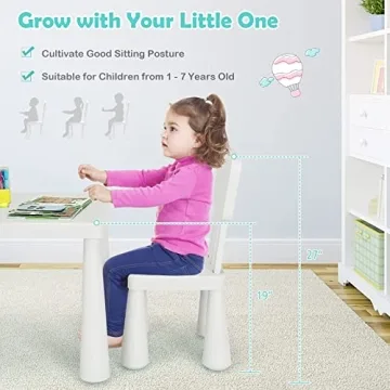 Costzon Kids Table and Chair Set for Creative Play