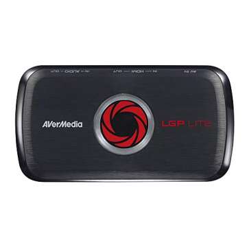 AVerMedia Avercapture HD, Game Streaming and Game Capture, High Definition 1080P, H.264 Hardware Encoding Game Recorder - USB Video Capture (GL310)