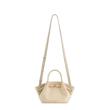 JW PEI Women's Hana Mini Faux Suede Tote Bag - Off White