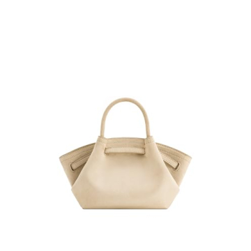 JW PEI Women's Hana Mini Faux Suede Tote Bag - Off White