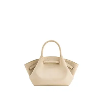 JW PEI Women's Hana Mini Faux Suede Tote Bag - Off White
