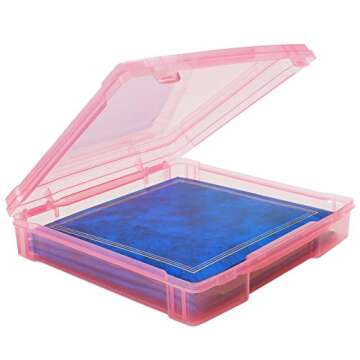 Recollections 12x12 Scrapbook Storage Case (Blush Pink)