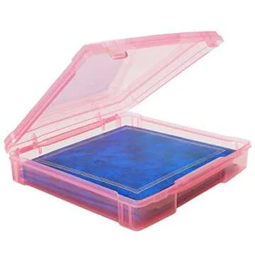 Versatile Recollections 12x12 Scrapbook Storage Case Blush Pink