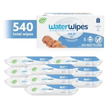 WaterWipes: Pure Baby Wipes for Sensitive Skin, 540 Count