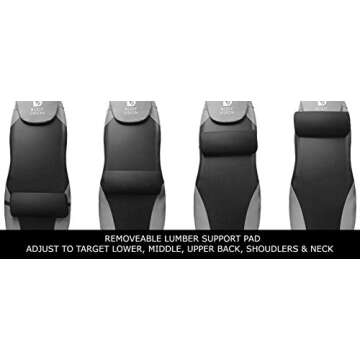 Body Vision IT9825 Inversion Table with Adjustable Lumbar Support