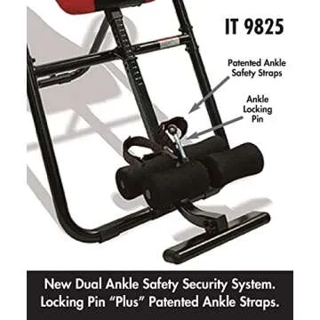 Body Vision IT9825 Inversion Table with Adjustable Lumbar Support