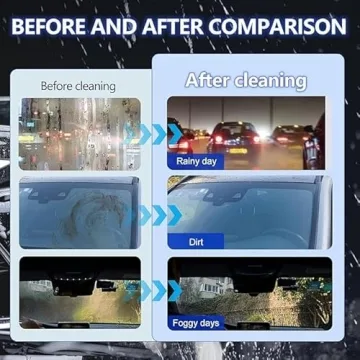 Hydrophobic Car Glass Oil Film Cleaner for Clear Visibility