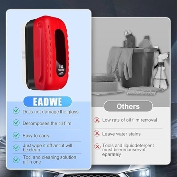 Hydrophobic Car Glass Oil Film Cleaner for Clear Visibility