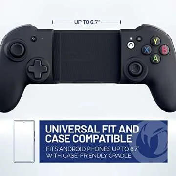 RIG Nacon MG-X PRO for Android - Wireless Mobile Gaming Controller for Android Smartphones (Android)