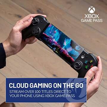 RIG Nacon MG-X PRO for Android - Wireless Mobile Gaming Controller for Android Smartphones (Android)