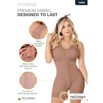 Sonryse Butt Lifter Tummy Control Shapewear for Women