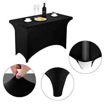 LZY Spandex Fitted Stretch Table Cover for Any Event
