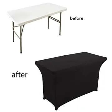 LZY Spandex Fitted Stretch Table Cover for Any Event