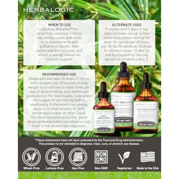 Herbalogic Easy Breather Drops for Sinus Health