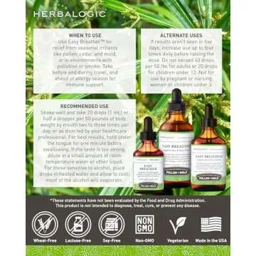 Herbalogic Easy Breather Drops for Sinus Health