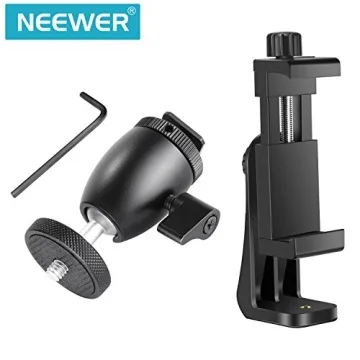 Neewer 360 Degree Smartphone Holder for iPhones and Samsungs