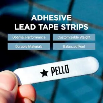 PELLO Pickleball Paddle Tuning Kit | Customize Your Paddle | Peak Performance with Lead Tape and Weight Strips | Edge Guard Customization | Enhance Your Playing Experience | Paddle to Perfection