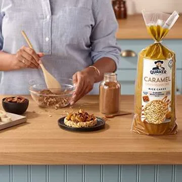 Quaker Rice Cakes, Caramel, 6.5 Oz