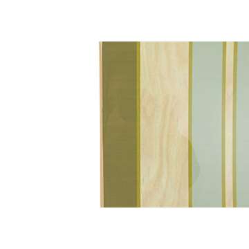 Creative Co-Op Surfboard Style Wood Wall Decor for Coastal Vibes