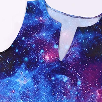 heavKin Women’s Sleeveless Plus Size V Neck Maxi Dress