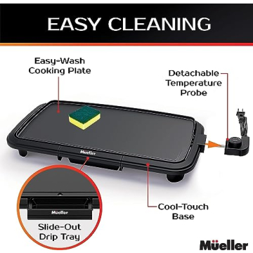 HealthyBites Electric Griddle Nonstick for Family Meals