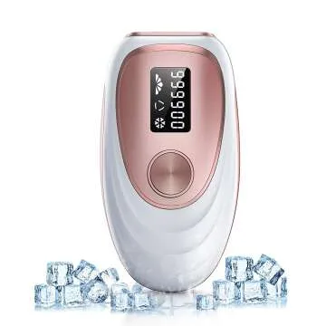 At-Home IPL Hair Removal Device with 999,900 Flashes
