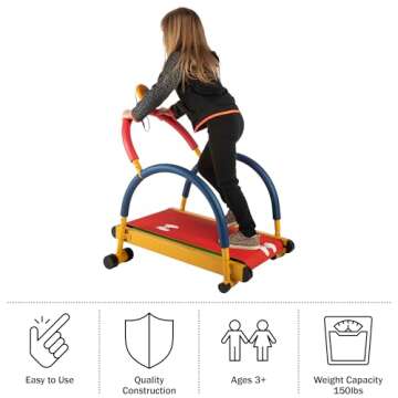 Kids Treadmill - Indoor Play Gym Exercise Equipment