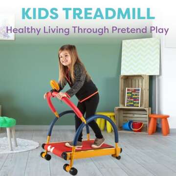 Kids Treadmill - Indoor Play Gym Exercise Equipment