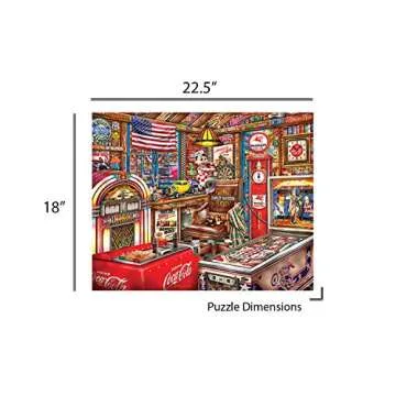 Springbok Majestic 500 Piece Wood Puzzle for Man Cave