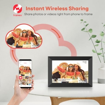 WiFi Digital Picture Frame 10.1" - Instant Sharing