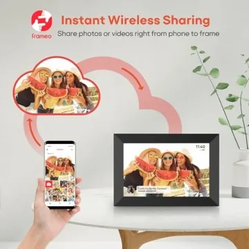 WiFi Digital Picture Frame 10.1" - Instant Sharing