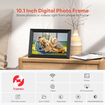 WiFi Digital Picture Frame 10.1" - Instant Sharing