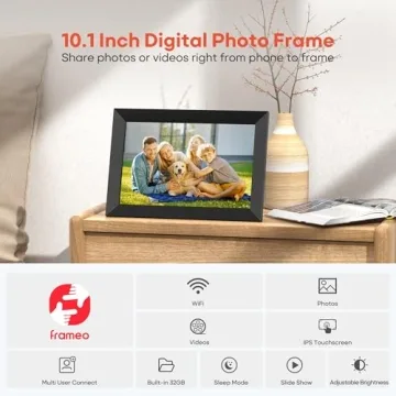 WiFi Digital Picture Frame 10.1" - Instant Sharing