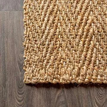 JONATHAN Y Espina Hand Woven Jute Rug - Durable & Stylish