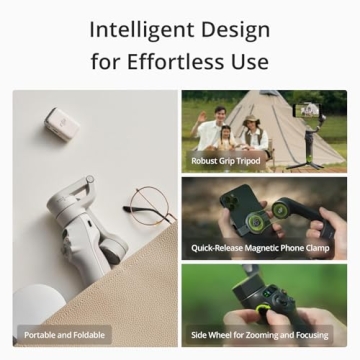 DJI OM 6: 3-Axis Stabilizer with Fill Light for Smooth Videos