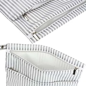 BABEYER Waterproof Wet Dry Bags - Perfect for Travel and Diapers