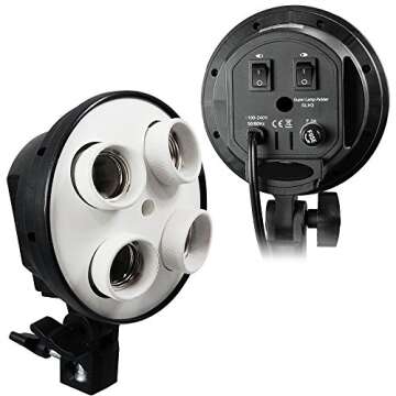 Julius Studio 24"X16" Soft Box Photography Continuous 800W Lighting Kit