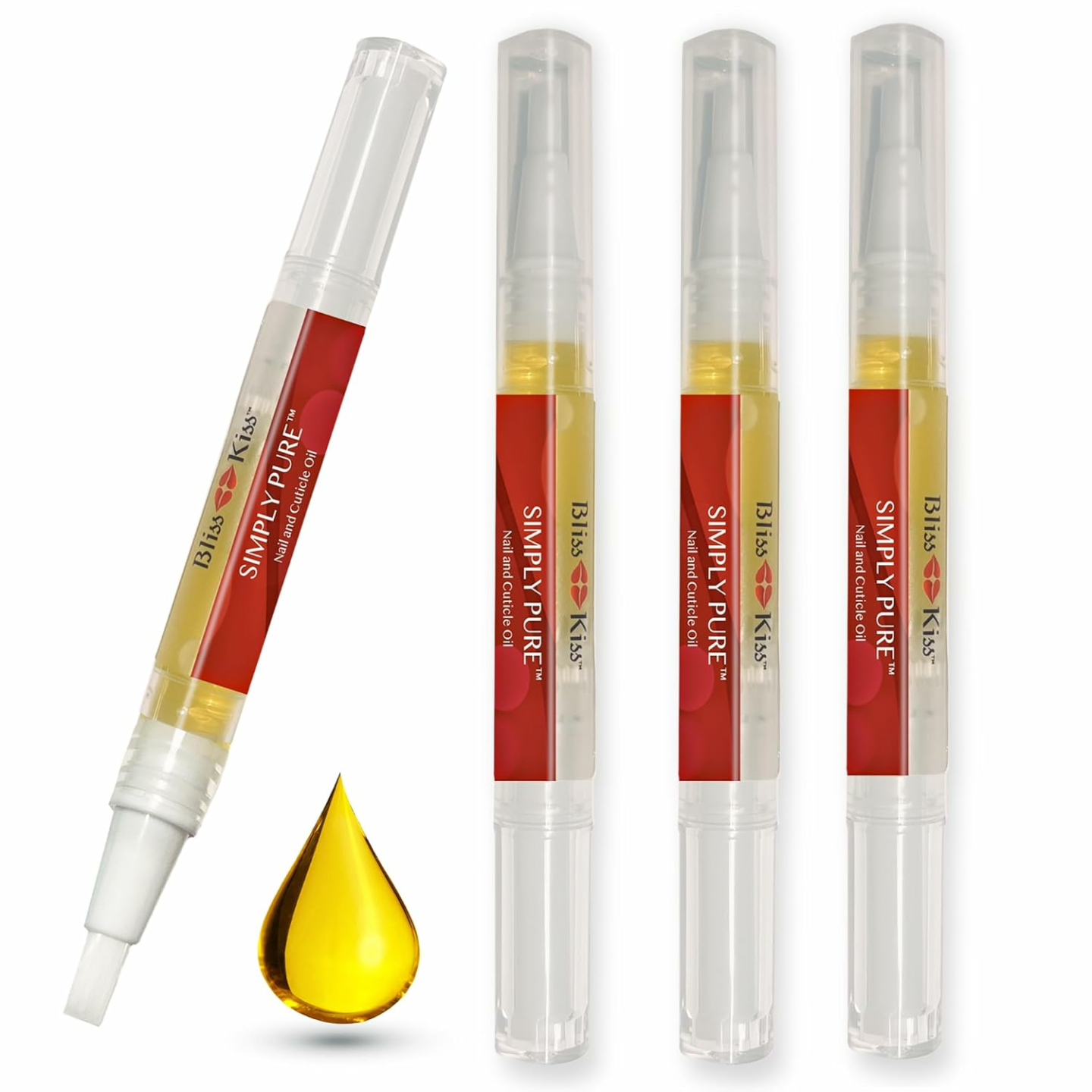 Bliss Kiss Nail Oil Cuticle Pens | Strengthener & Repair