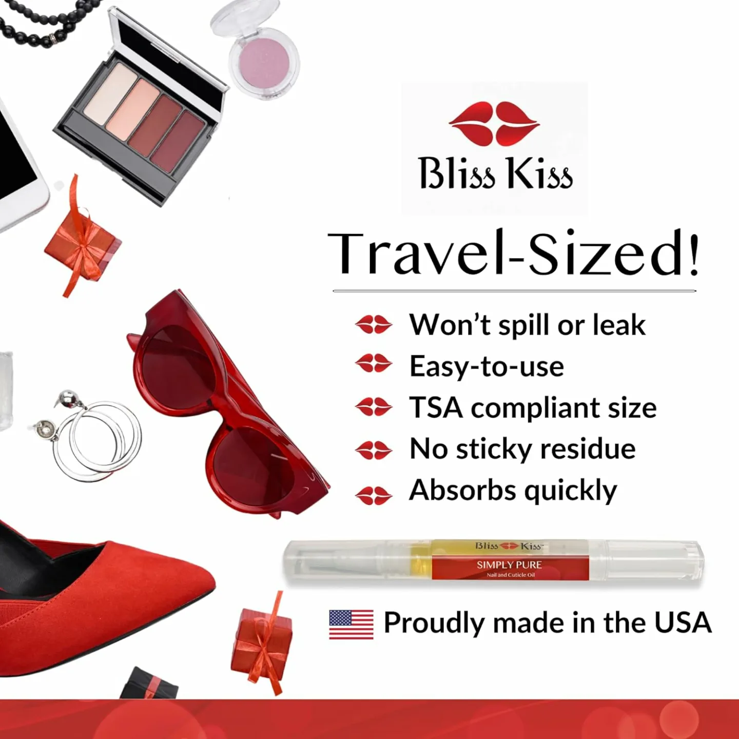 Bliss Kiss Nail Oil Cuticle Pens | Strengthener & Repair