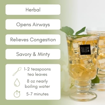 Organic Allergy Relief Loose Leaf Tea - 2oz Bag (Approx. 30 Servings) | Full Leaf Tea Co.