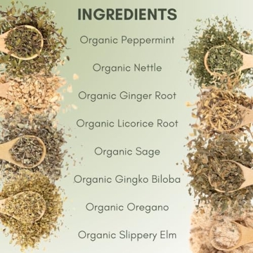 Organic Allergy Relief Loose Leaf Tea - 2oz Bag (Approx. 30 Servings) | Full Leaf Tea Co.